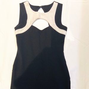 Black and White Dress